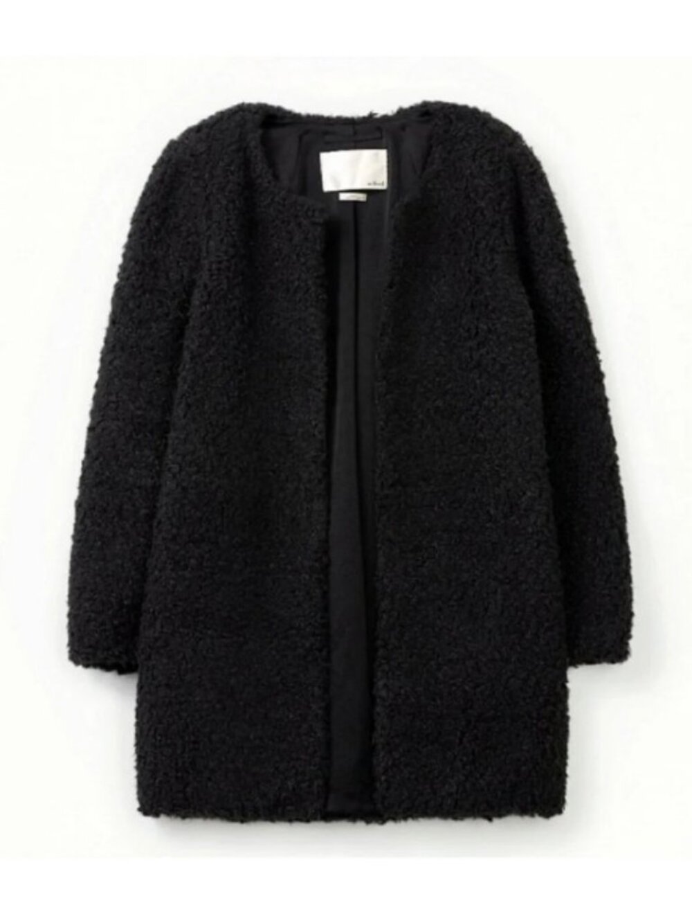 Wilfred Laboratoire teddy coat black women's size XS - Picture 2 of 7